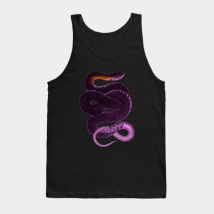 serpent,cobra,reptile,viper,venom,lizard,rattlesnake,king cobra,dragon,hydra,poison,venomous,plumber's snake,pythonidae,pythons,auger,python,squamata,serpentine,worm,big,ophidian,rattlesnakes,medusa,snakebite Tank Top